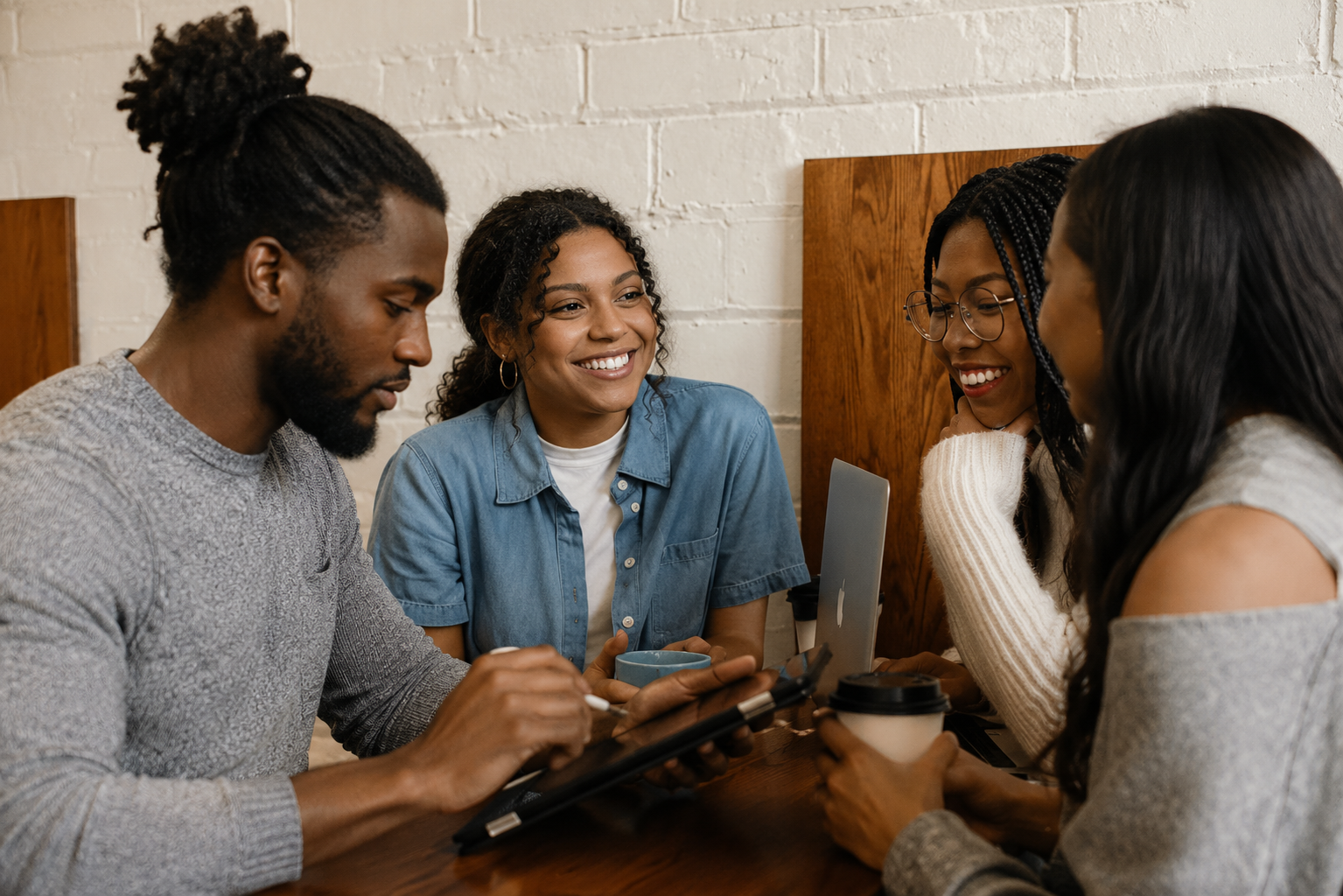 Hiring team reviewing verified candidate profiles